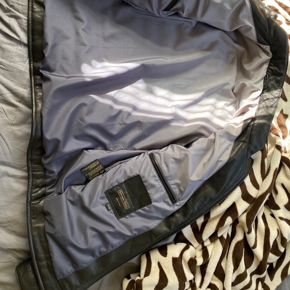 Stefano Ricci leather winter coat - Picture 2 of 3